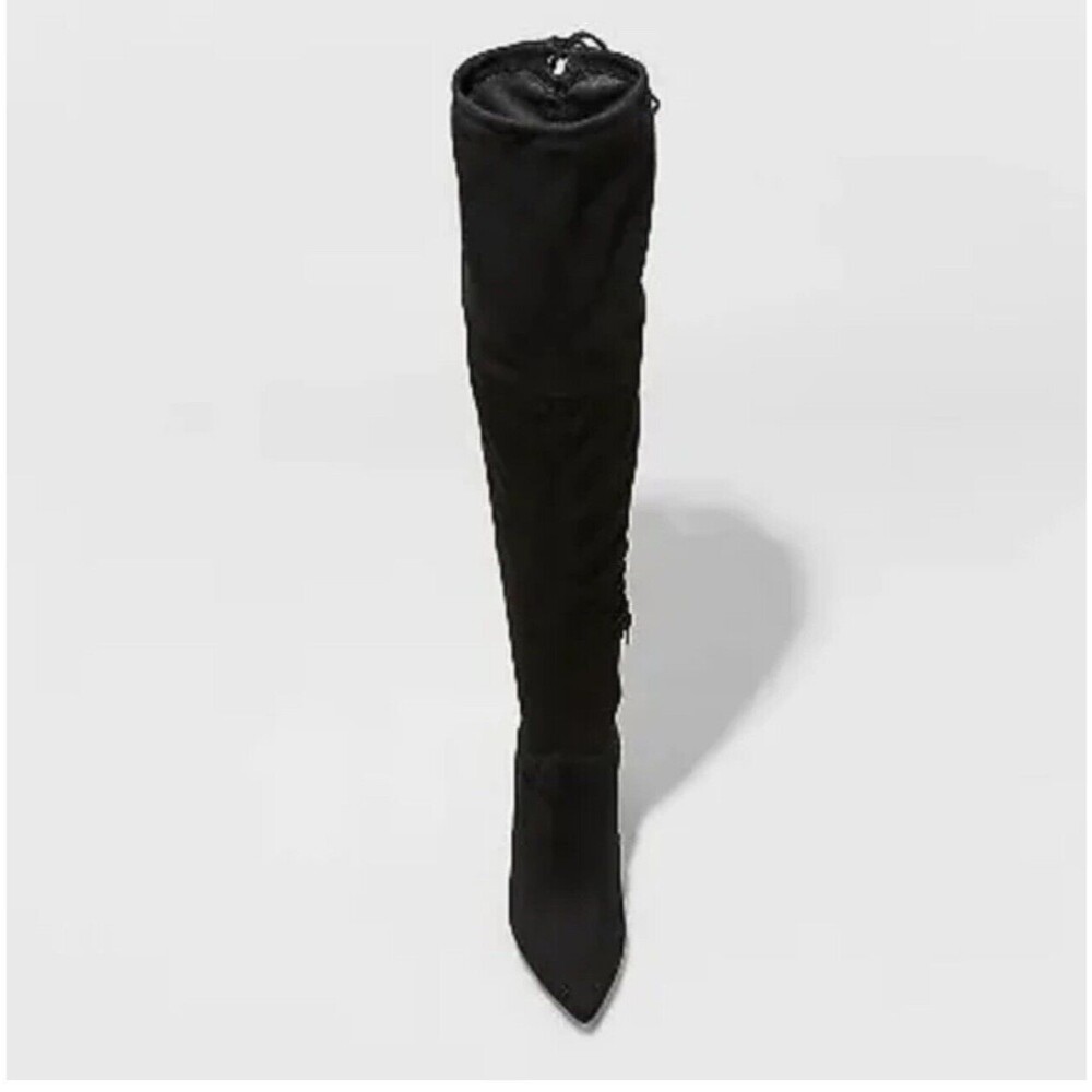 A New Day Greta Tall Dress Boots Thigh High Winter Sexy Goth Boots Various Sizes